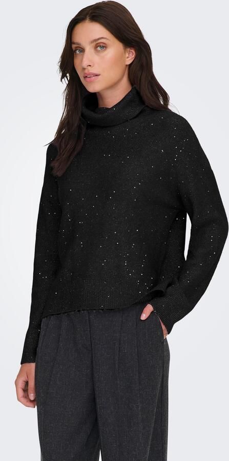 Only Coltrui ONLARIZONA LS SEQUINS ROLLNECK PULL KNT - Foto 8