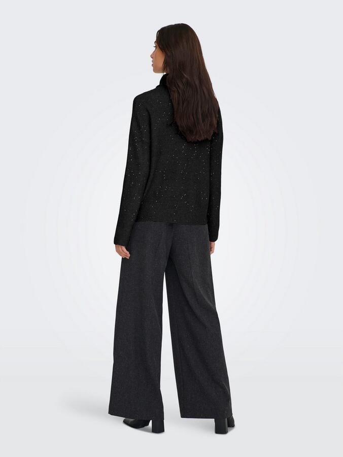 Only Coltrui ONLARIZONA LS SEQUINS ROLLNECK PULL KNT - Foto 6