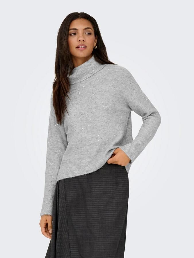 Only Oversized coltrui met pailletten model 'ARIZONA LS SEQUINS' - Foto 2