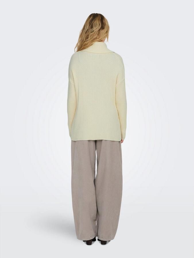 Only Regular fit gebreide pullover met strapless design model 'KATIA' - Foto 4