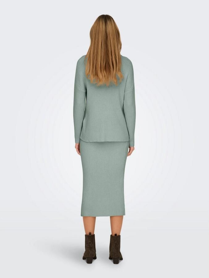 Only Regular fit gebreide pullover met strapless design model 'KATIA'