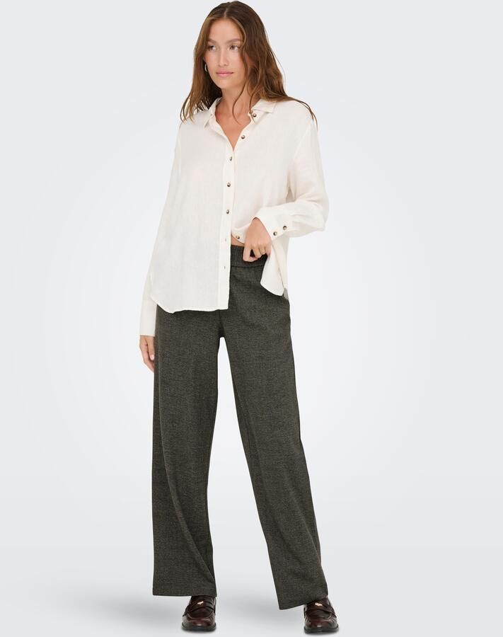 Only Comfortbroek ONLDELL MW WIDE PULL-UP PANT TLR NOOS - Foto 6