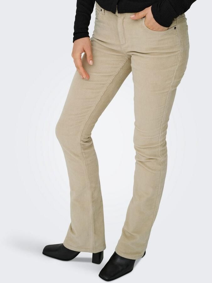Only Cordbroek ONLMARY – Flared corduroy broek met stretchcomfort - Foto 4