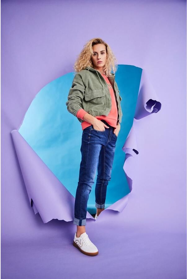 Only Comfort fit corduroy jack van katoenmix model 'KENZIE' - Foto 12