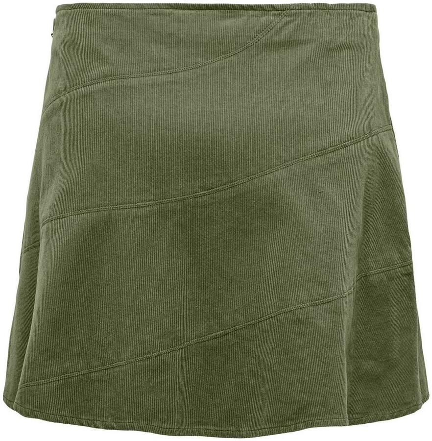 Only Cordrok ONLMOXIE HW CORD SKATER SKIRT CC PNT
