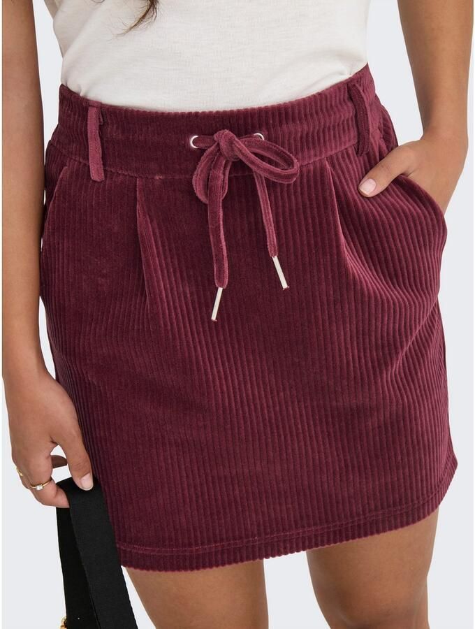 Only Cordrok ONLPOPTRASH CORDEROY SKIRT PNT - Foto 3