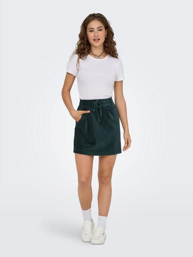 Only Cordrok ONLPOPTRASH CORDEROY SKIRT PNT - Foto 8