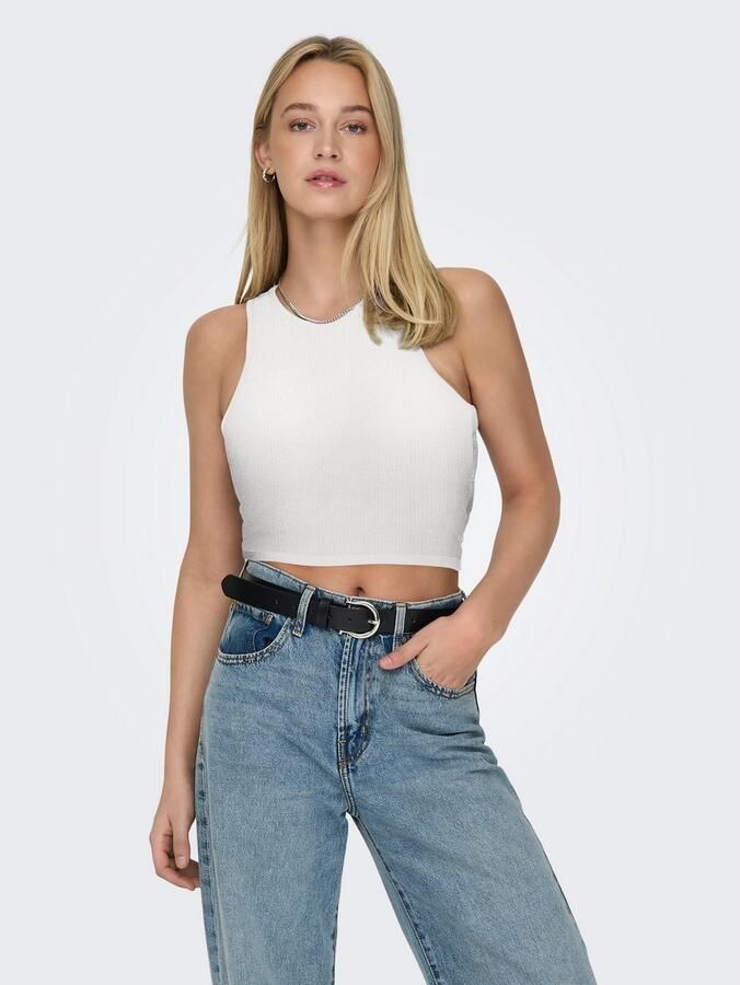 Only Crop-top ONLBELIA S L CROP TOP CS JRS 2PACK (set 2-delig) - Foto 4