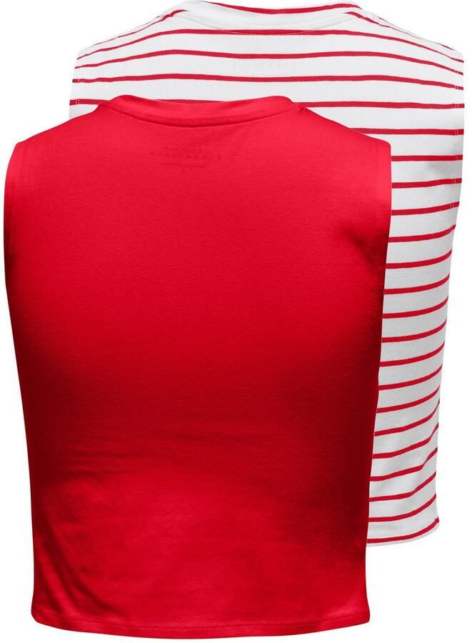 Only Crop-top ONLCHOICE S L 2-PACK TOP BOX JRS (set 2-delig) - Foto 2