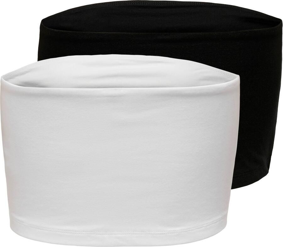 Only Crop-top ONLLIVE LOVE TUBE 2PACK CROP TOP JRS (set 2-delig) - Foto 6