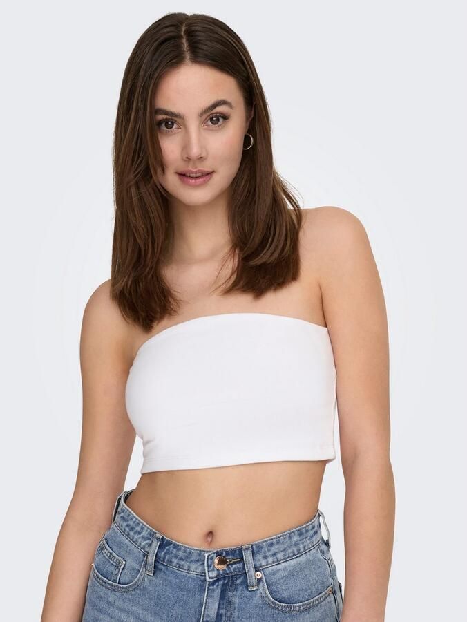 Only Crop-top ONLLIVE LOVE TUBE 2PACK CROP TOP JRS (set 2-delig) - Foto 2