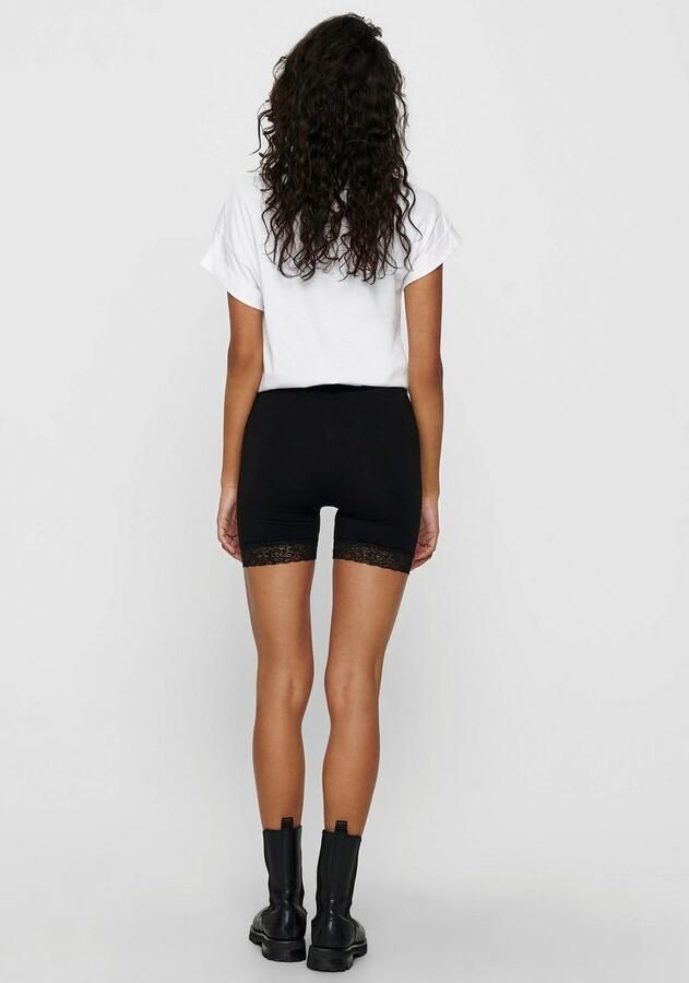 Only Fietsbroekje ONLLIVE – Fietsbroeken met kanten zoom in praktische duopack (Set van 2) - Foto 2