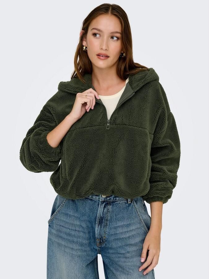 Only Fleecejack ONLSIENA TEDDY ANORAK LIFE CC OTW - Foto 3