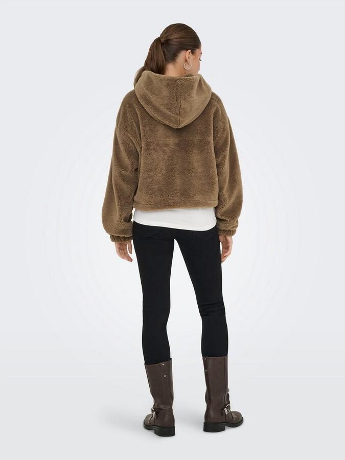 Only Fleecejack ONLSIENA TEDDY ANORAK LIFE CC OTW - Foto 4