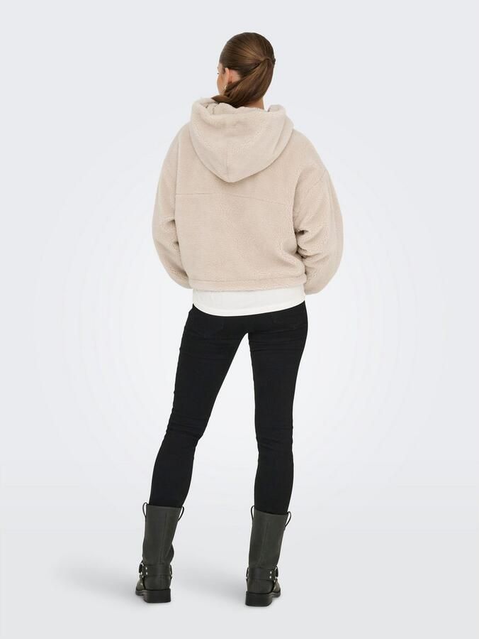 Only Fleecejack ONLSIENA TEDDY ANORAK LIFE CC OTW - Foto 4