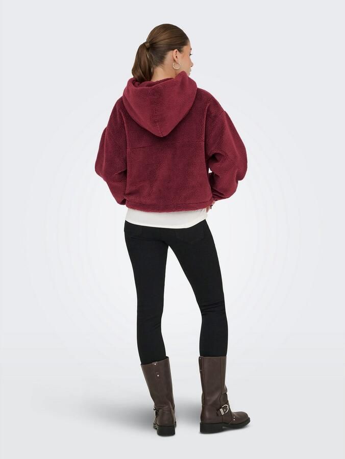 Only Fleecejack ONLSIENA TEDDY ANORAK LIFE CC OTW - Foto 4