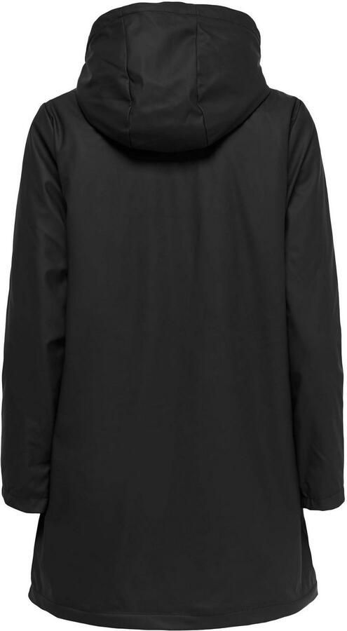 Only Functionele jas ONLSALLY RAINCOAT OTW NOOS met capuchon en voering van teddy-pluche - Foto 5
