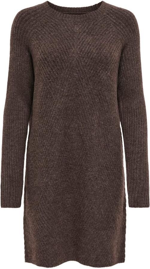 Only Gebreide jurk ONLCAROL L S DRESS KNT NOOS - Foto 5