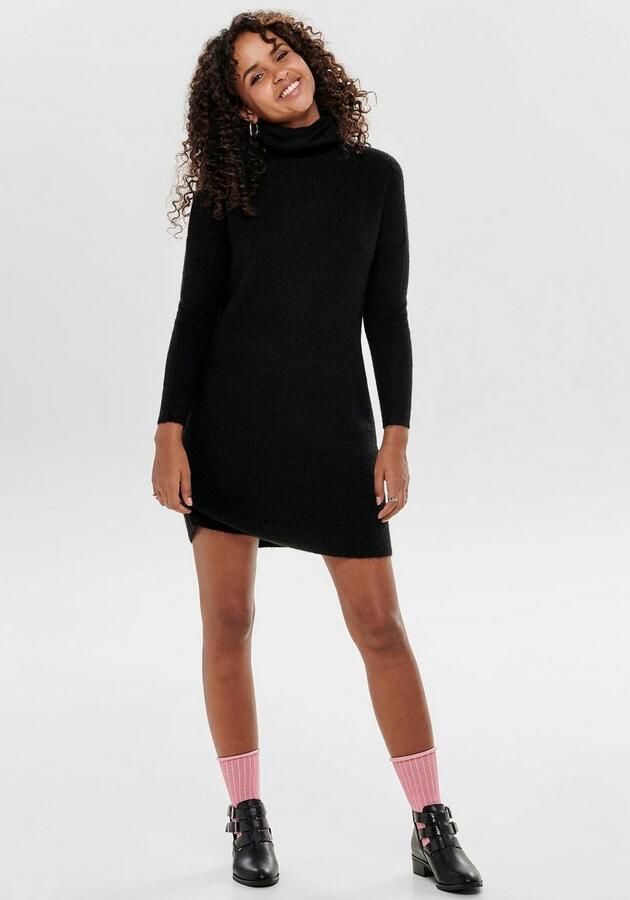 Only Loose fit gebreide jurk met wol model 'JANA' - Foto 3