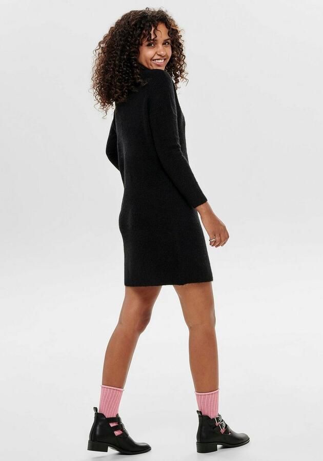 Only Loose fit gebreide jurk met wol model 'JANA' - Foto 4