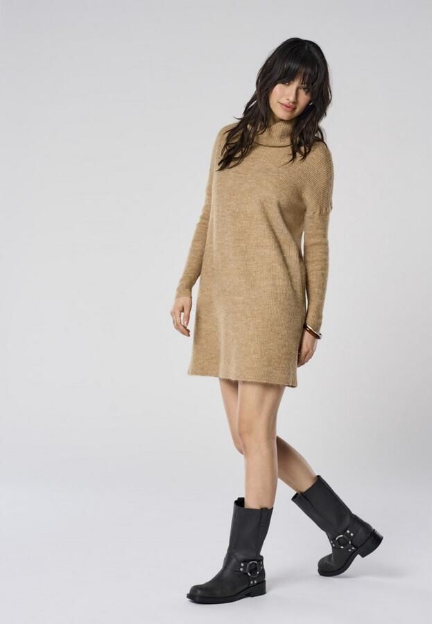 Only Loose fit gebreide jurk met wol model 'JANA' - Foto 6