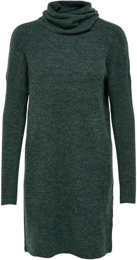 Only Gebreide jurk ONLJANA L S COWLNCK DRESS WOOL KNT NOOS - Foto 6