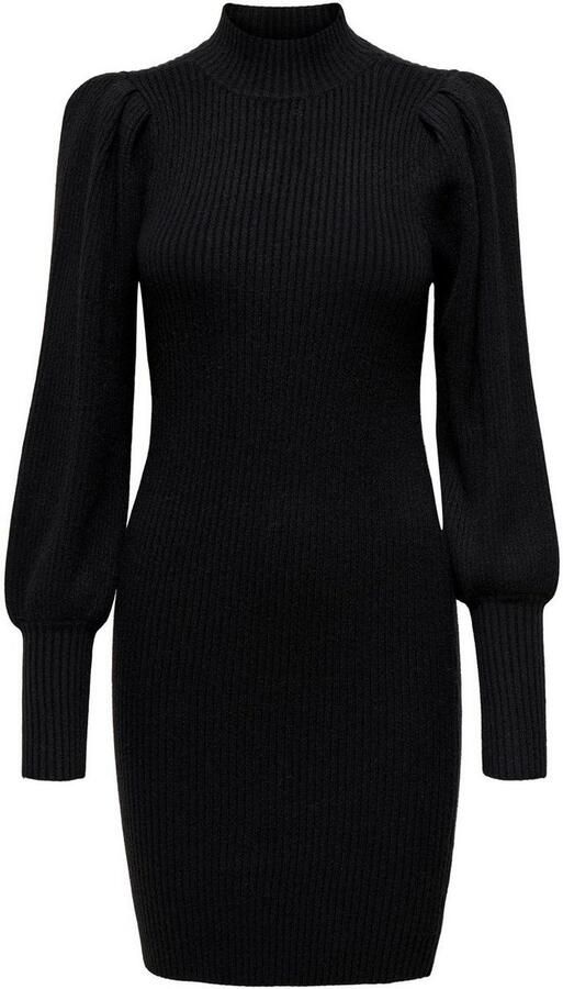 Only Comfort fit gebreide jurk van viscosemix model 'KATIA' - Foto 2