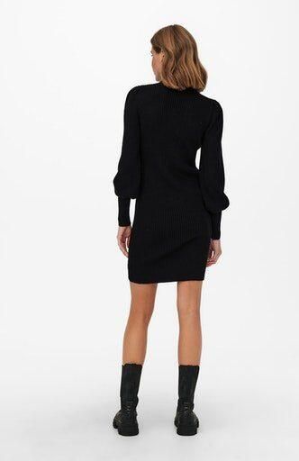 Only Comfort fit gebreide jurk van viscosemix model 'KATIA' - Foto 5