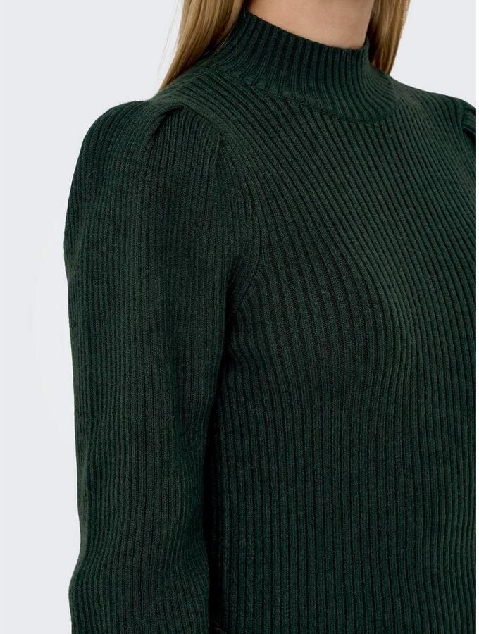 Only Comfort fit gebreide jurk van viscosemix model 'KATIA' - Foto 2