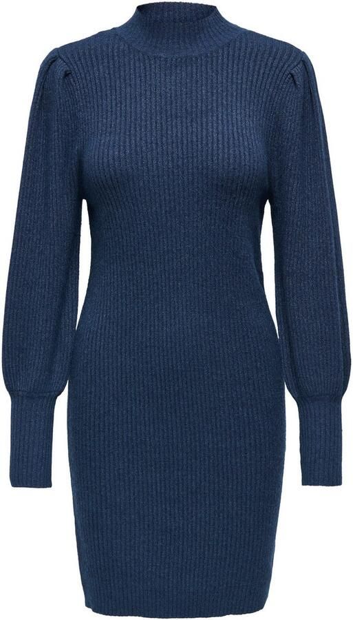 Only Comfort fit gebreide jurk van viscosemix model 'KATIA' - Foto 2