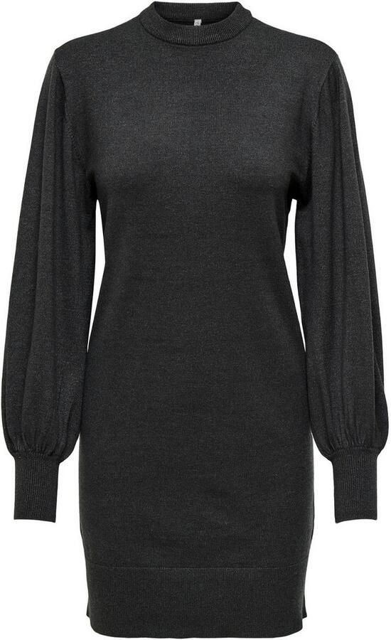 Only Flatteuze gebreide jurk van viscosemix model 'LABELLE' - Foto 4