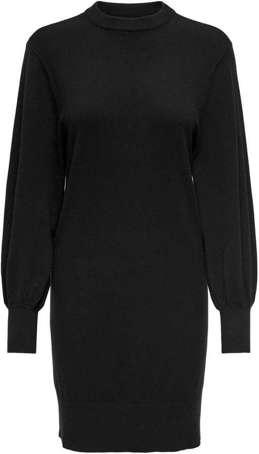 Only Flatteuze gebreide jurk van viscosemix model 'LABELLE' - Foto 6