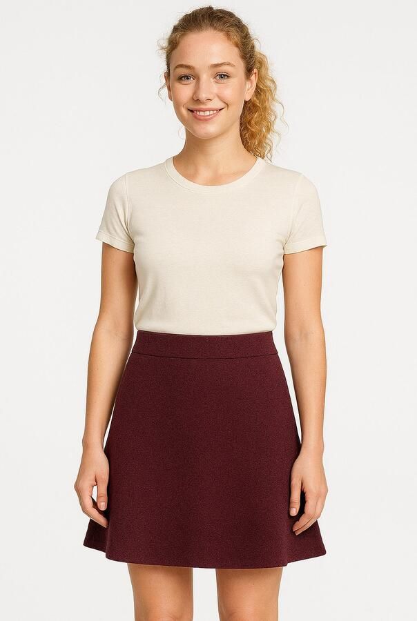 Only Gebreide rok ONLAMA LIFE SKATER SKIRT CC KNT