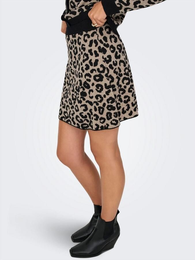 Only Gebreide rok ONLANNY LEO SKIRT EX KNT - Foto 3