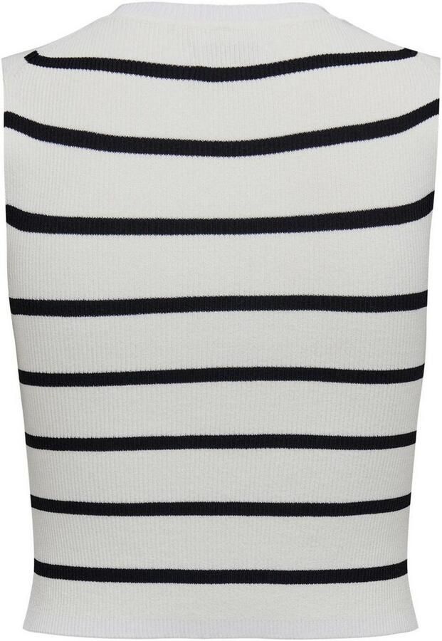 Only Korte top met streepmotief model 'MAJILI' - Foto 4