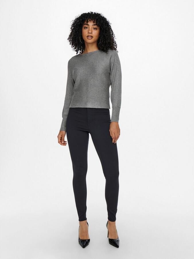 Only Gebreide trui ONLADALINE L S SHORT PULLO KNT NOOS - Foto 4