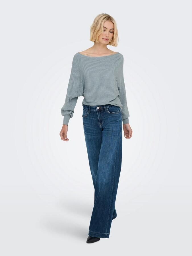 Only Gebreide trui ONLADALINE L S SHORT PULLO KNT NOOS - Foto 4