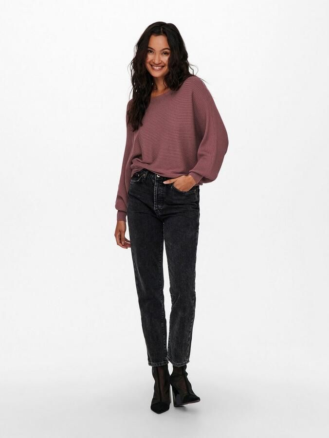 Only Gebreide trui ONLADALINE L S SHORT PULLO KNT NOOS - Foto 4