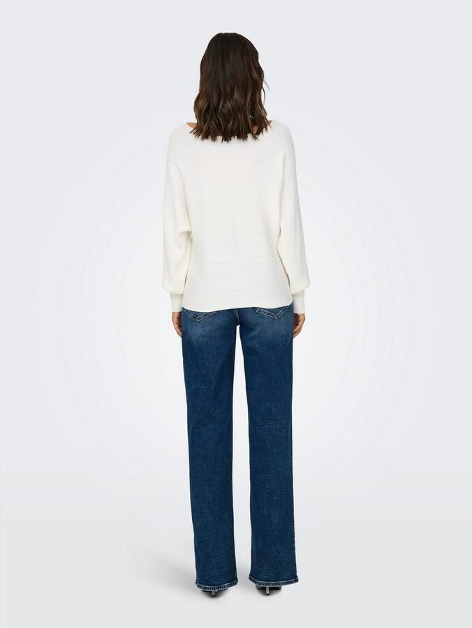 Only Gebreide trui ONLADALINE L S SHORT PULLO KNT NOOS - Foto 4