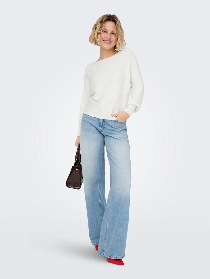 Only Gebreide trui ONLADALINE L S SHORT PULLO KNT NOOS - Foto 6