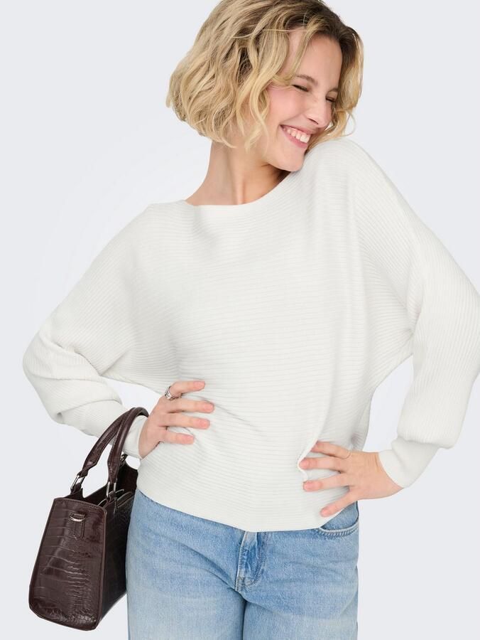 Only Gebreide trui ONLADALINE L S SHORT PULLO KNT NOOS - Foto 9