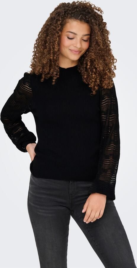 Only Gebreide trui ONLANNELINA LS HIGHNECK KNT - Foto 5