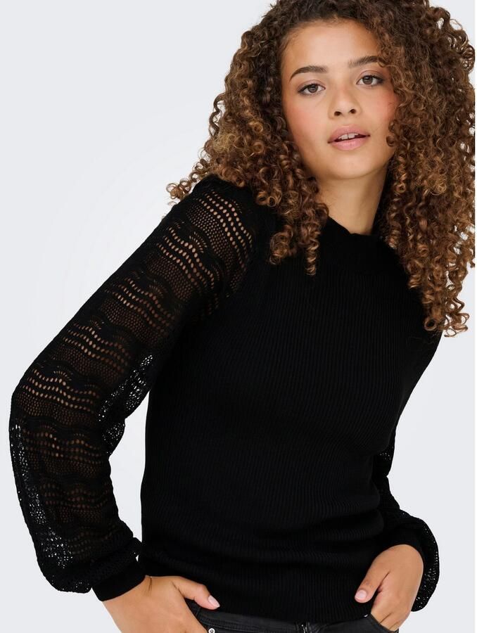 Only Gebreide trui ONLANNELINA LS HIGHNECK KNT