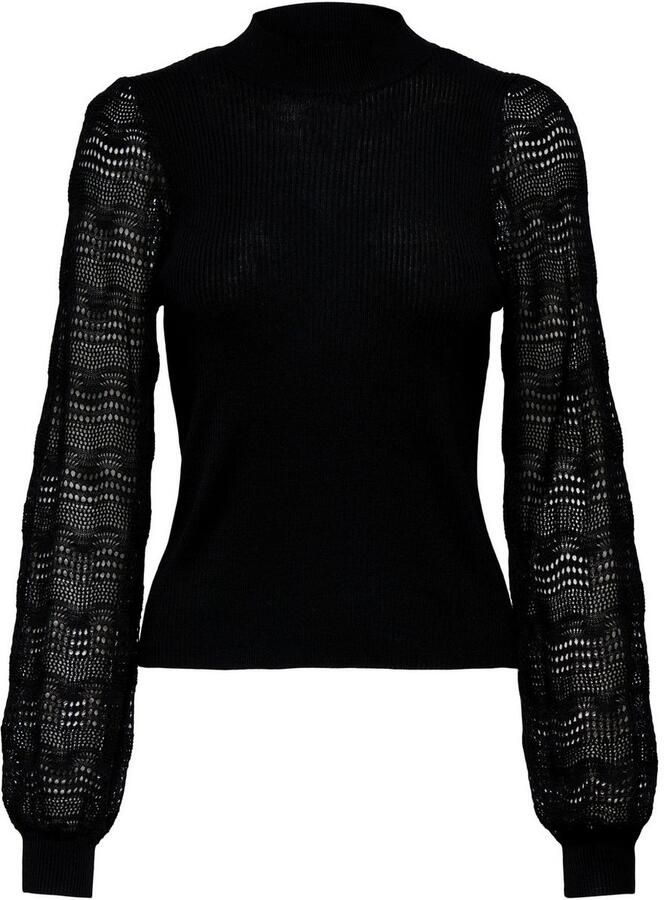 Only Gebreide trui ONLANNELINA LS HIGHNECK KNT - Foto 4
