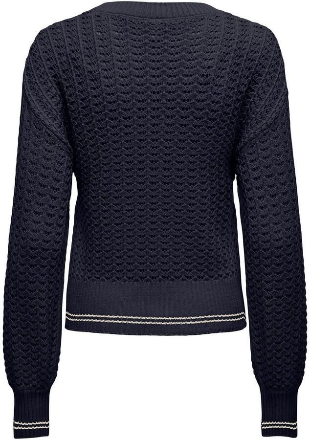 Only Gebreide trui ONLASA LS DETAIL O-NECK CC KNT