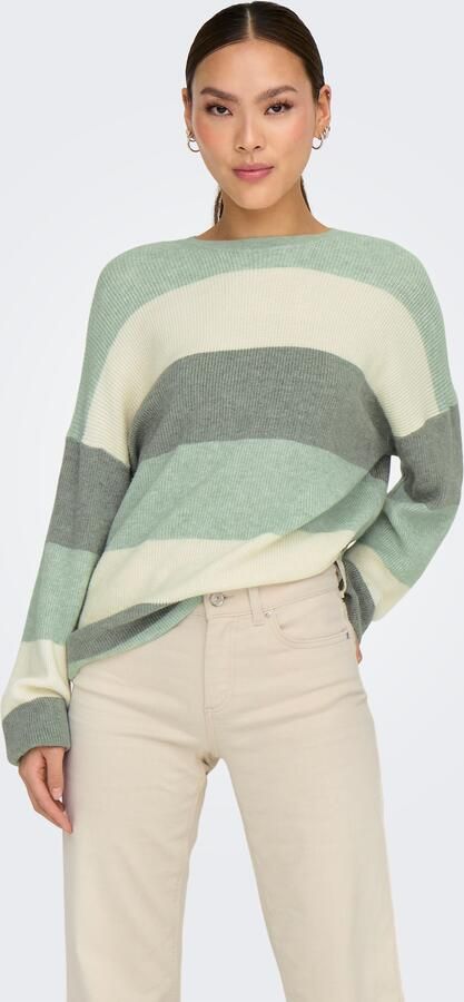 Only Loose fit gebreide pullover van viscosemix model 'ATIA' - Foto 6