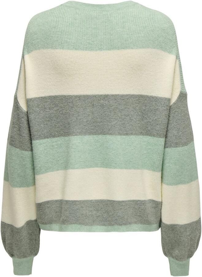 Only Loose fit gebreide pullover van viscosemix model 'ATIA' - Foto 5