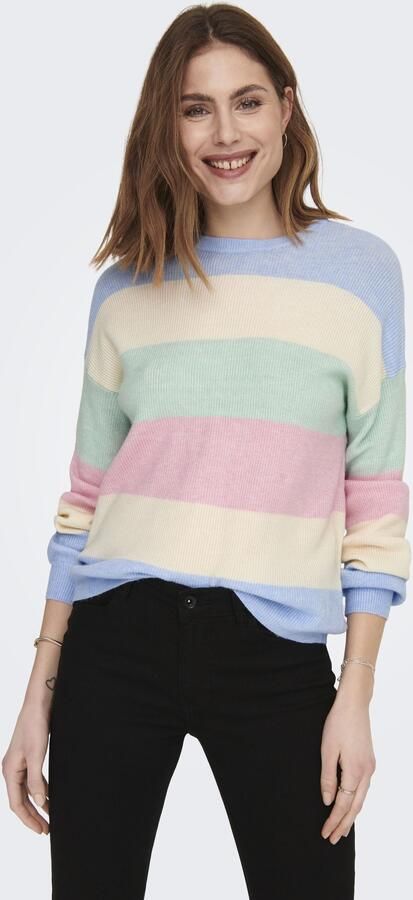 Only Gebreide pullover in colour-blocking-design model 'ATIA' - Foto 8