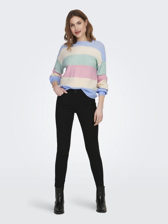 Only Gebreide pullover in colour-blocking-design model 'ATIA' - Foto 4