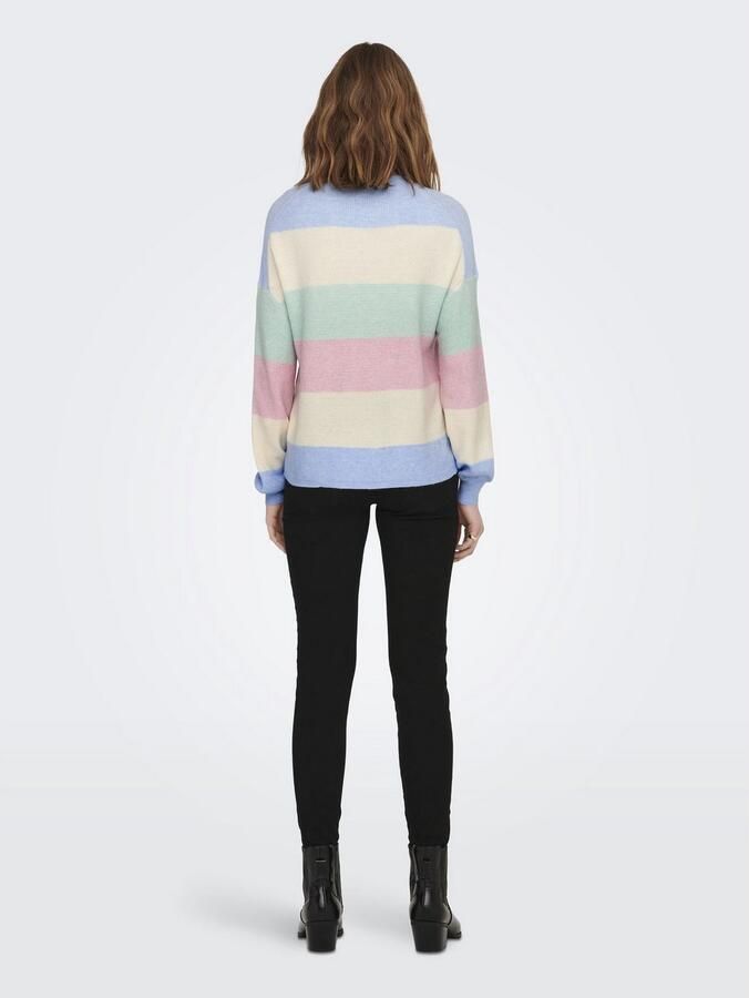 Only Gebreide pullover in colour-blocking-design model 'ATIA' - Foto 5